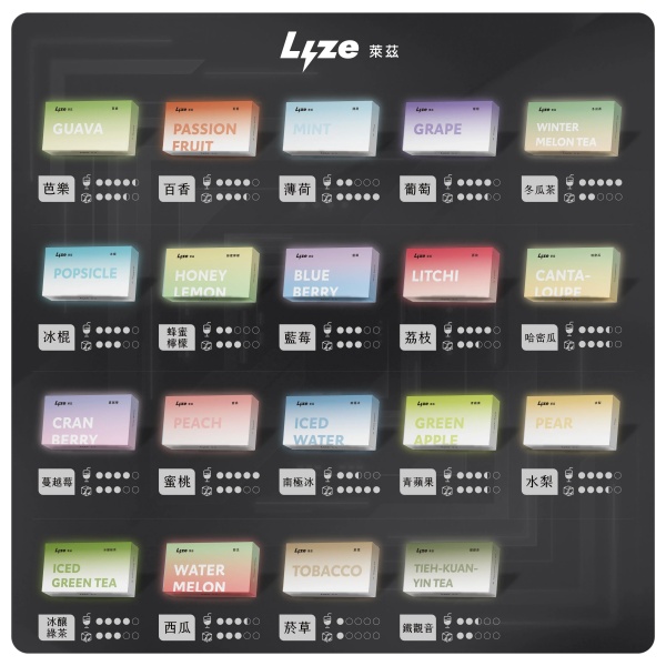 Lyze萊茲10000口煙彈 【適用東京魔盒主機】買5送主機活動